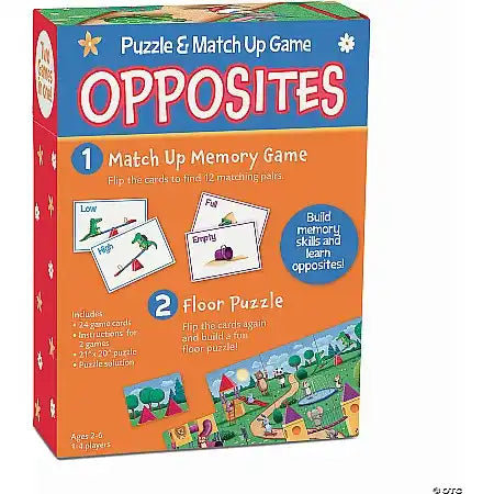 Opposites Match Up Game & Puzzle