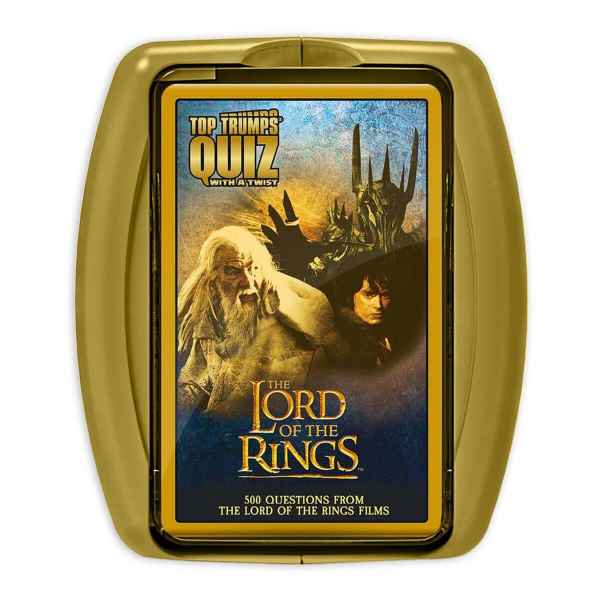 The Lord of the Rings Top Trumps Quiz Game Card Game