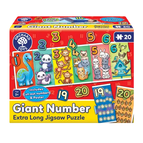 Giant Number Jigsaw Puzzle Orchard Toys