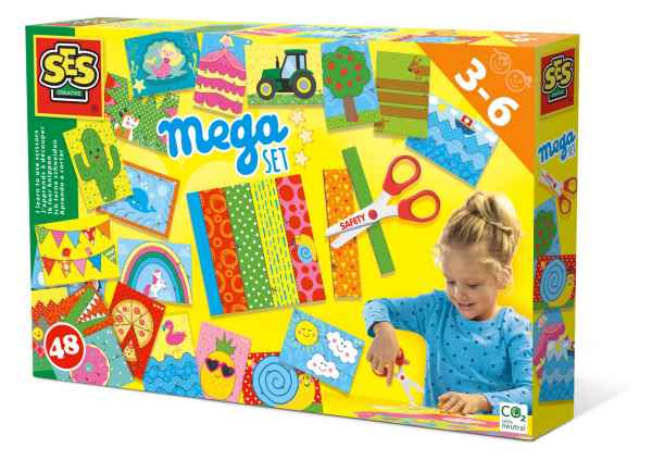 I learn to use scissors – Mega set SES