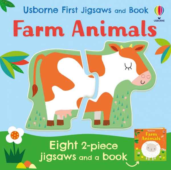 Usborne First Jigsaws: Farm Animals