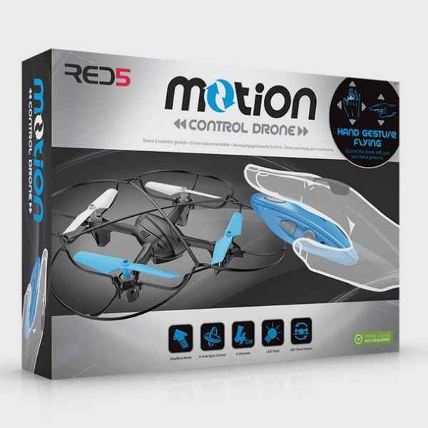 Motion Controlled Quadoptor Blue V3