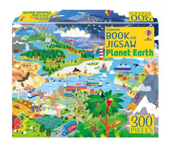 Usborne Book and Jigsaw Planet Earth