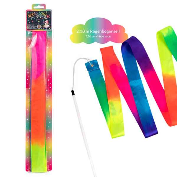 Rainbow Gymnastic Exercise Ribbon