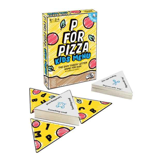 P For Pizza Kids Menu - The Fast-Paced Family Game