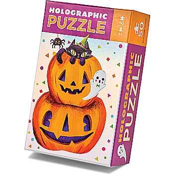 Crocodile Creek "Pumpkin" (50 Pc Holographic Puzzle)