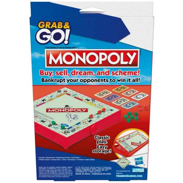 Monopoly Grab & Go