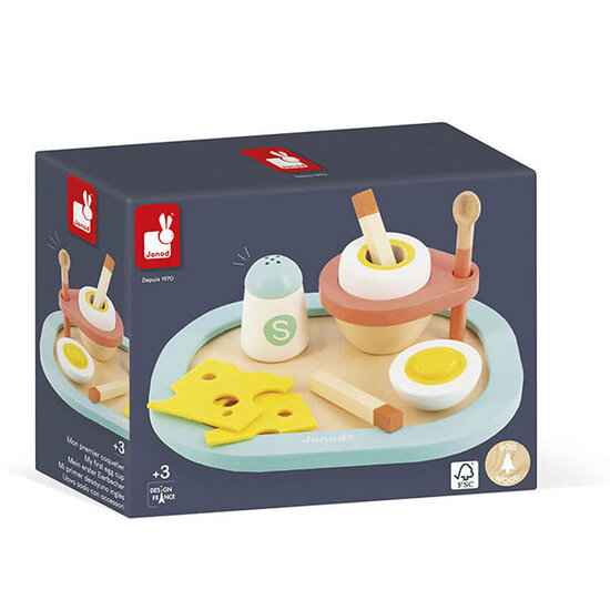 Janod Food Play Set My First Egg Cup +3 yrs