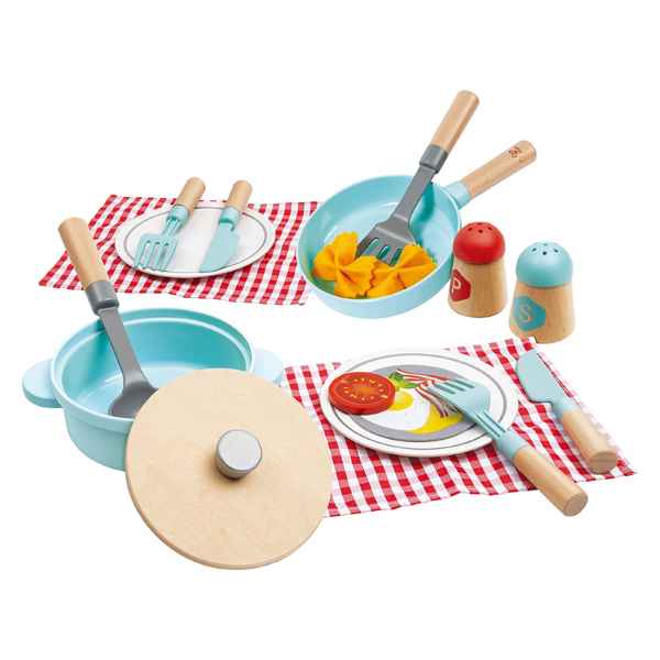 Hape Little Chef Cooking Serve Play Set