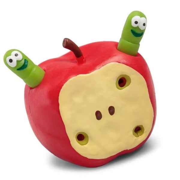 Stretchy Apple and Worms