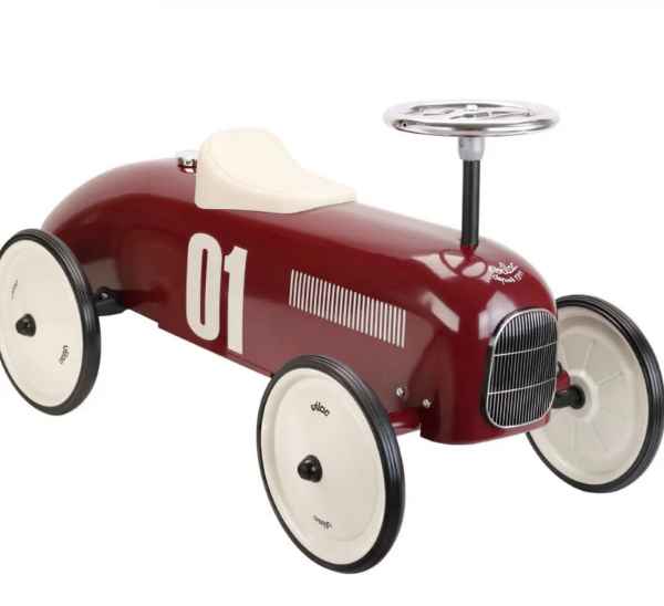 Villac Classic Racing Car Burgundy