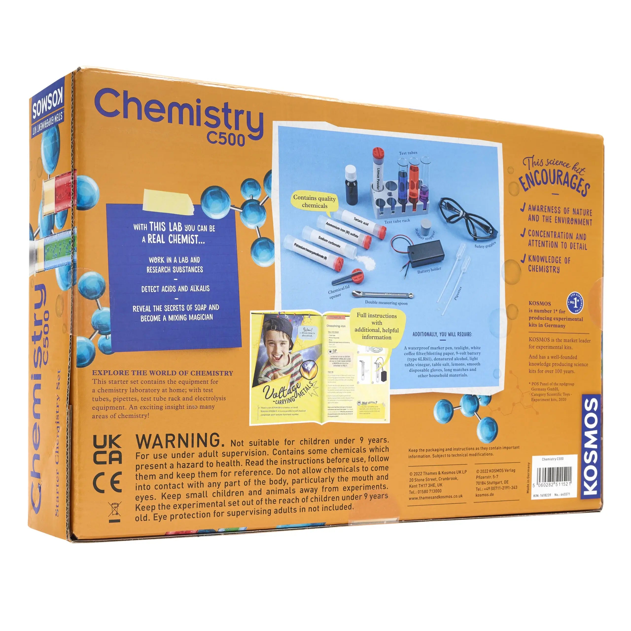 Chemistry C500 Science Kit