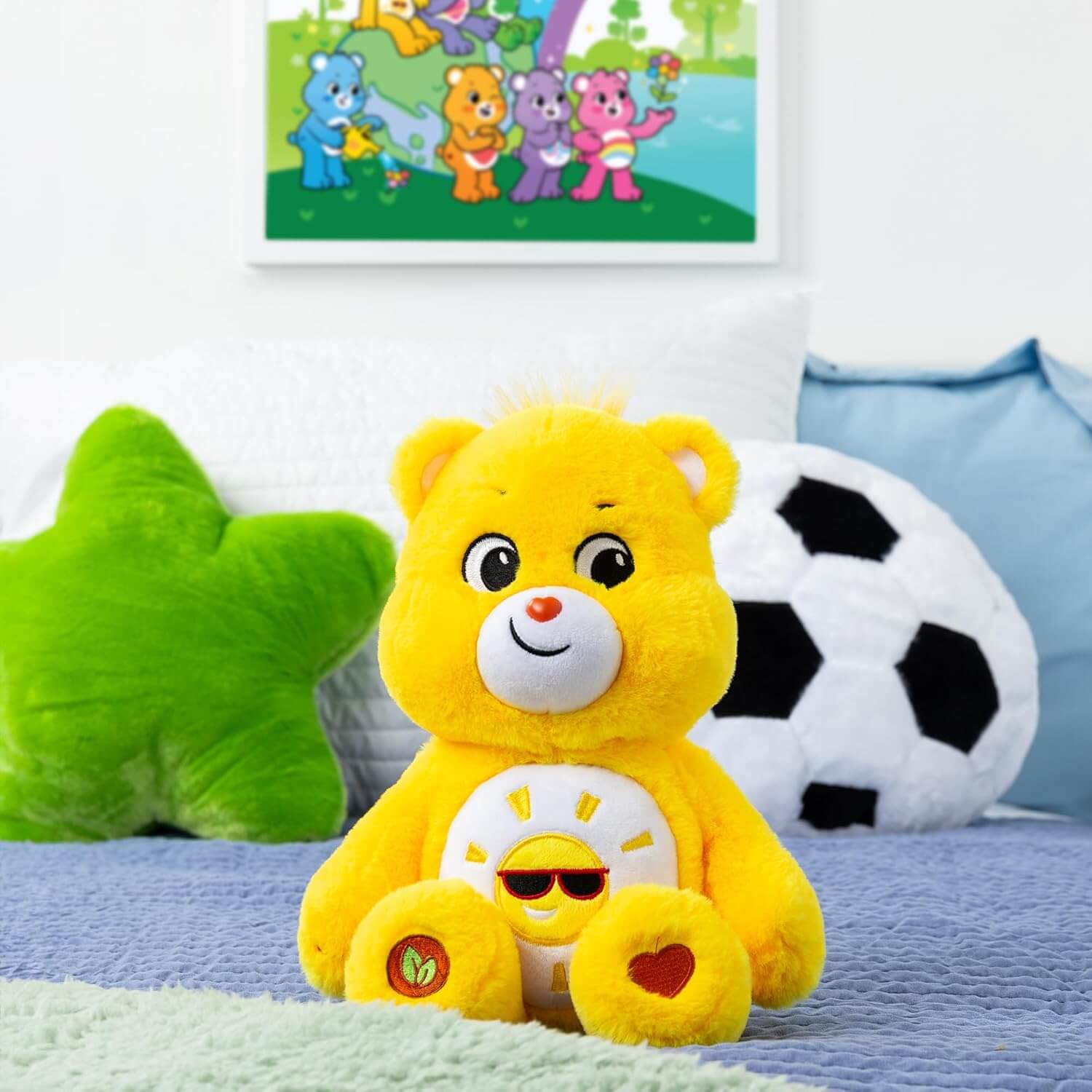 Care Bears  FUNSHINE BEAR  Medium Plush 35cm