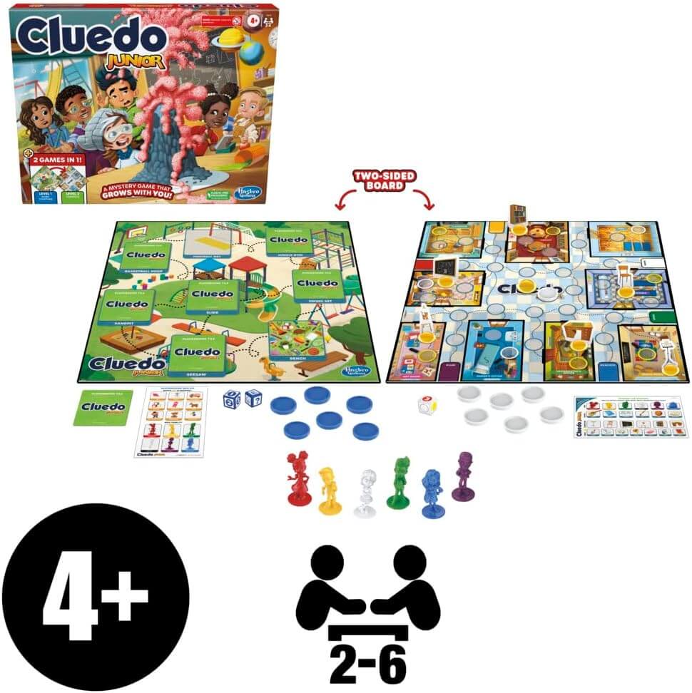 Cluedo Junior Edition (2 Games in 1)