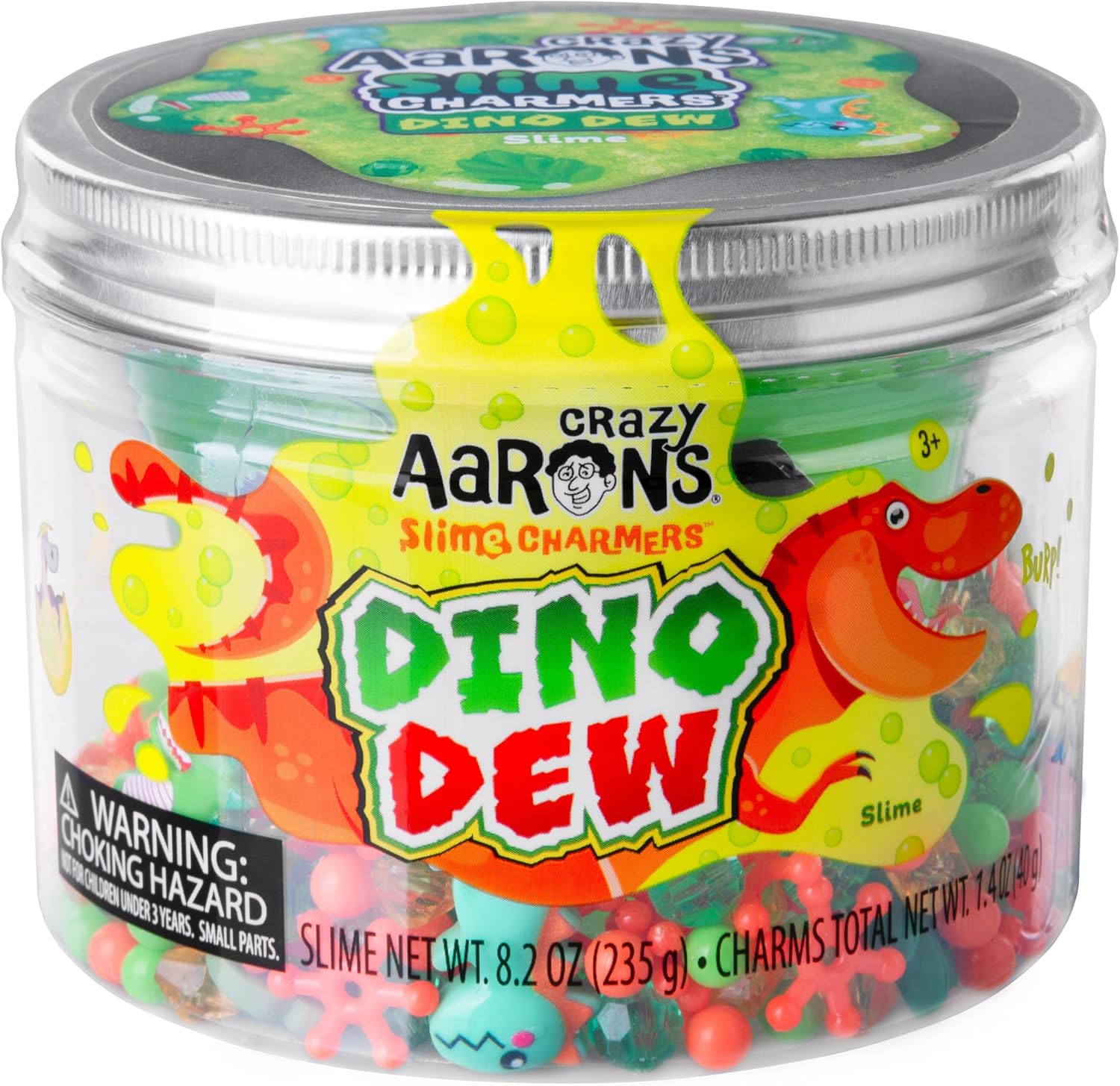 Crazy Aarons Slime Charmers Dino Dew