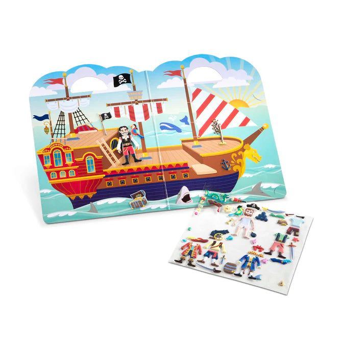 Reusable Puffy Stickers - Pirates Melissa & Doug