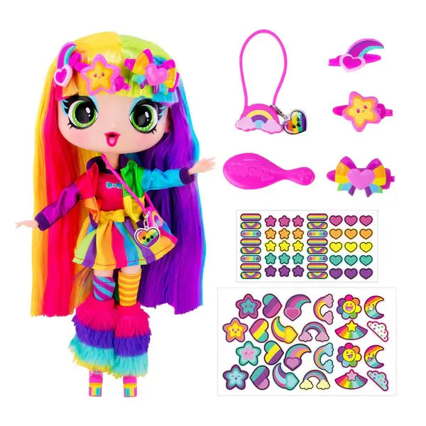 Decora Girlz Sticker ‘n’ Style 11″ Collectable Fashion Doll – Decora