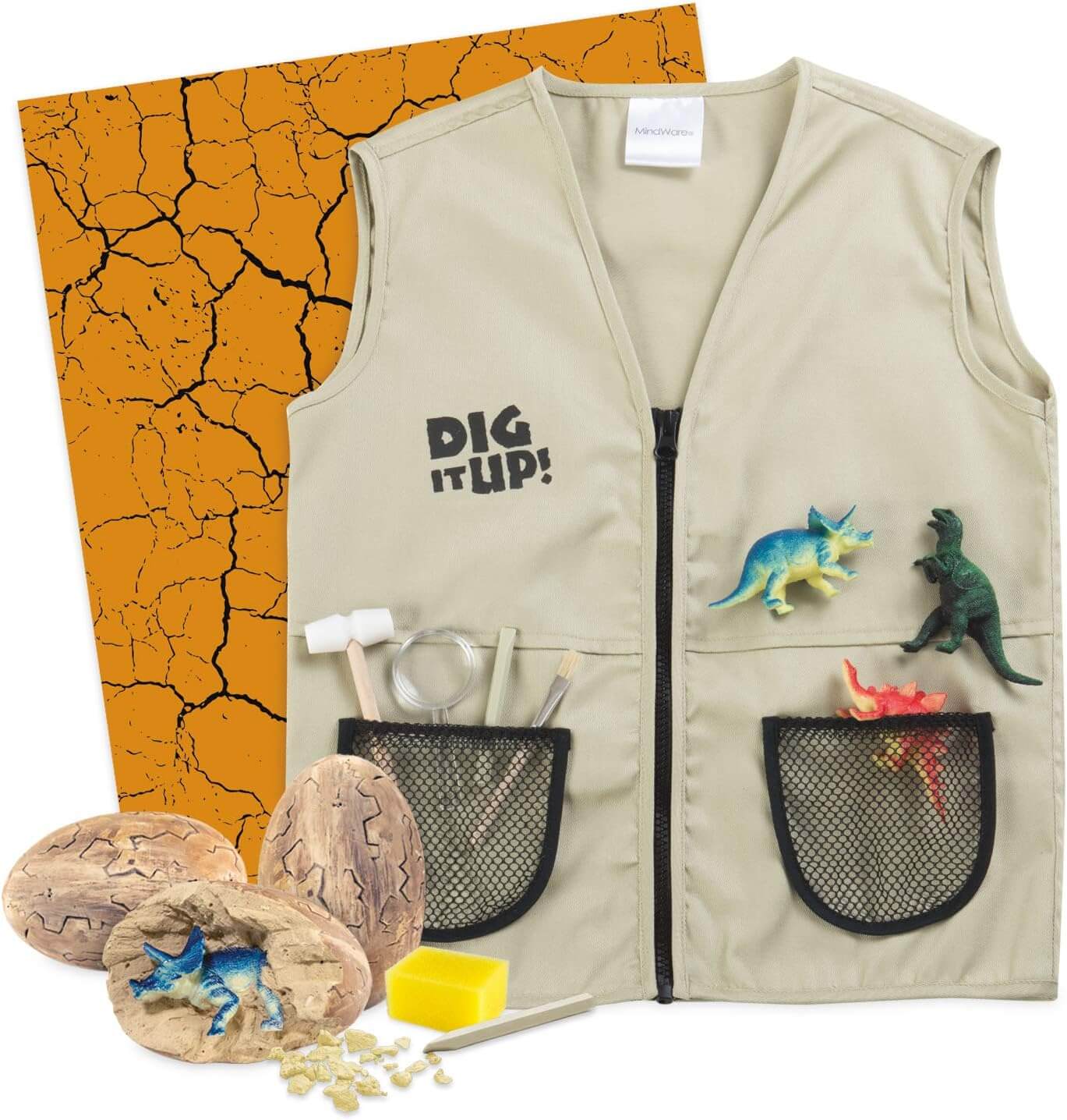 MindWare Dig It Up! Dinosaur Excavation Kit