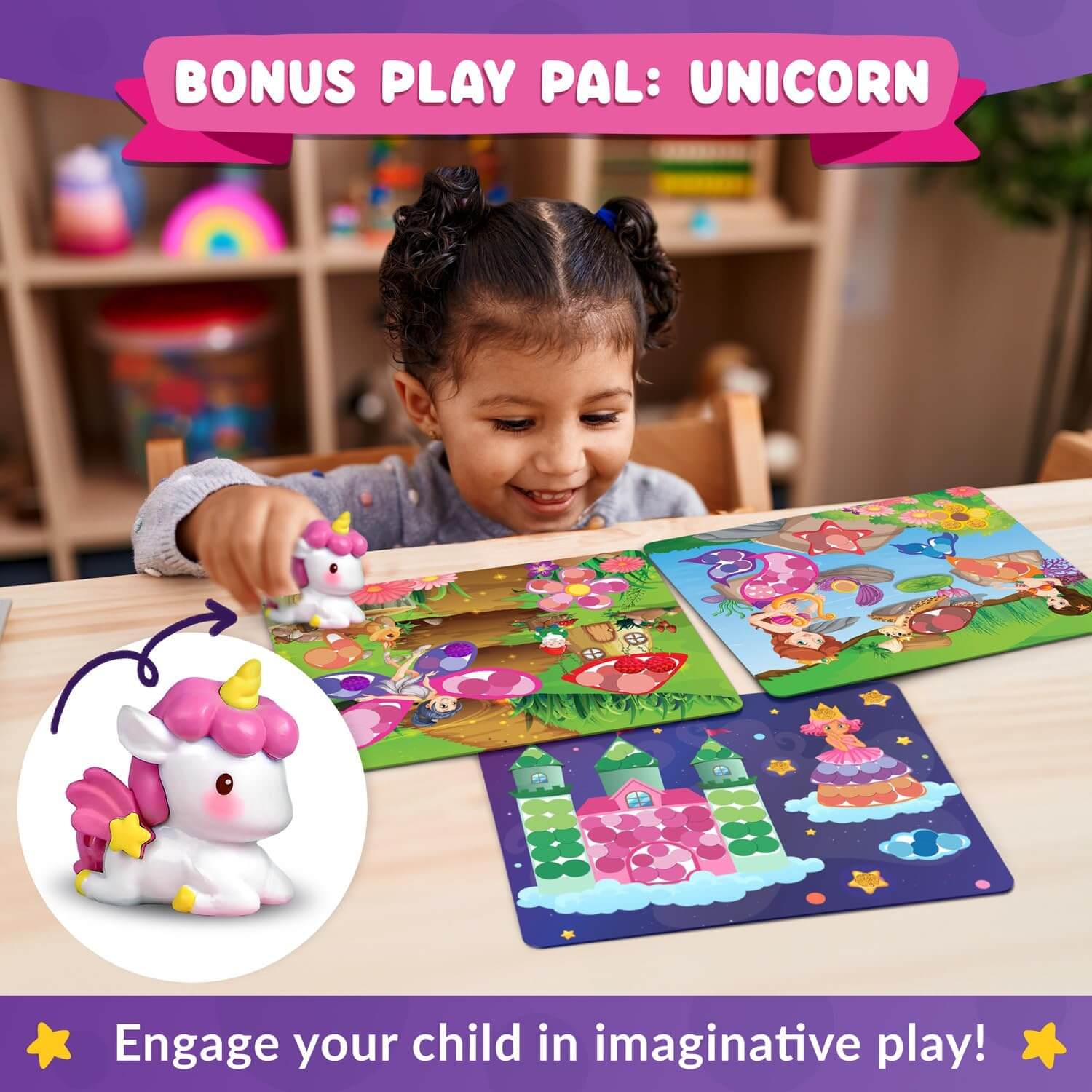 Dot it!: Unicorns & Princesses