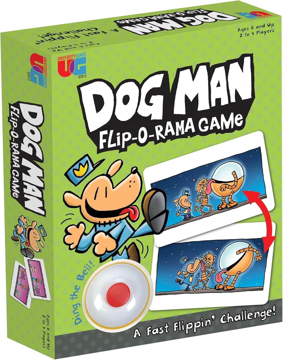 Dog man flip-o-rama game