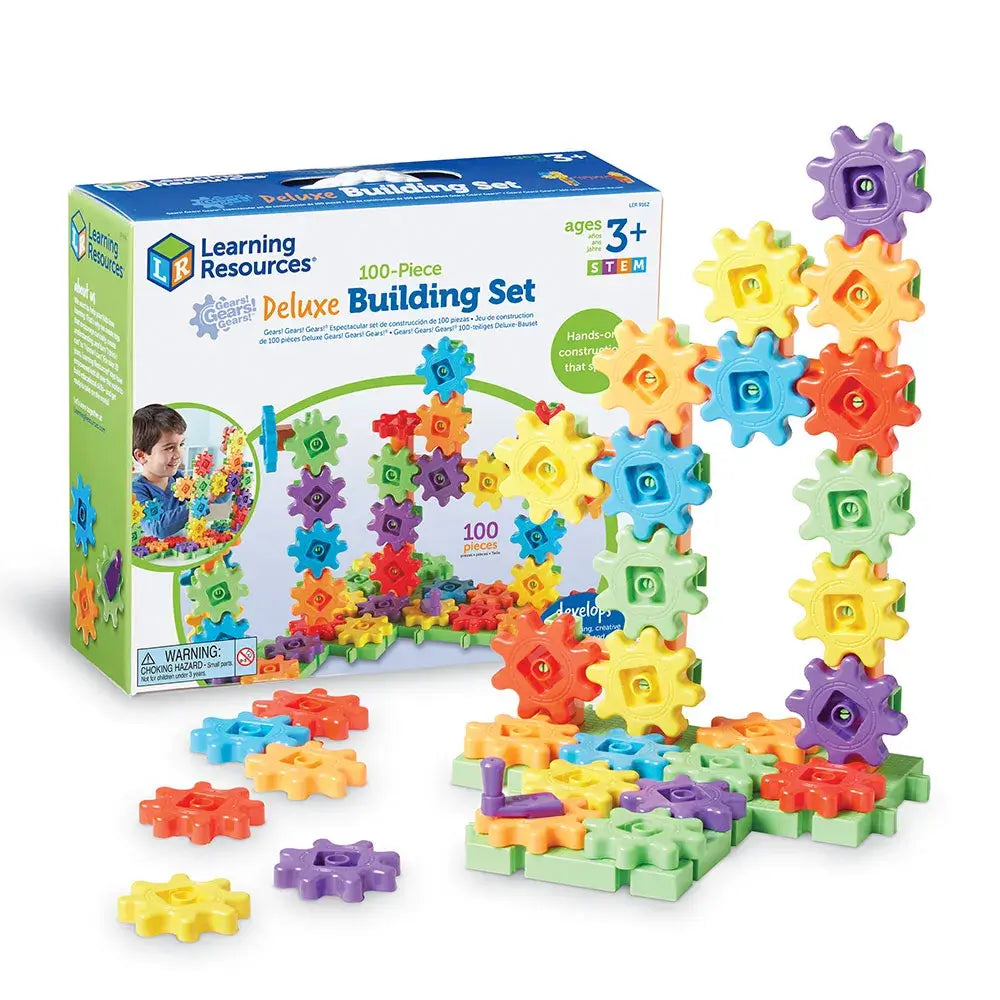 Gears! Gears! Gears!® Deluxe Building Set (Set of 100)