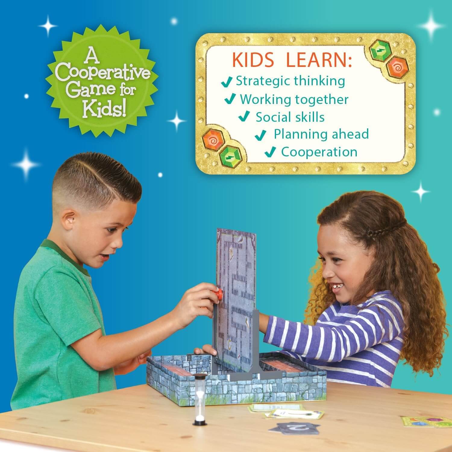 Gnomes at Night A Cooperative Maze Game for Kids