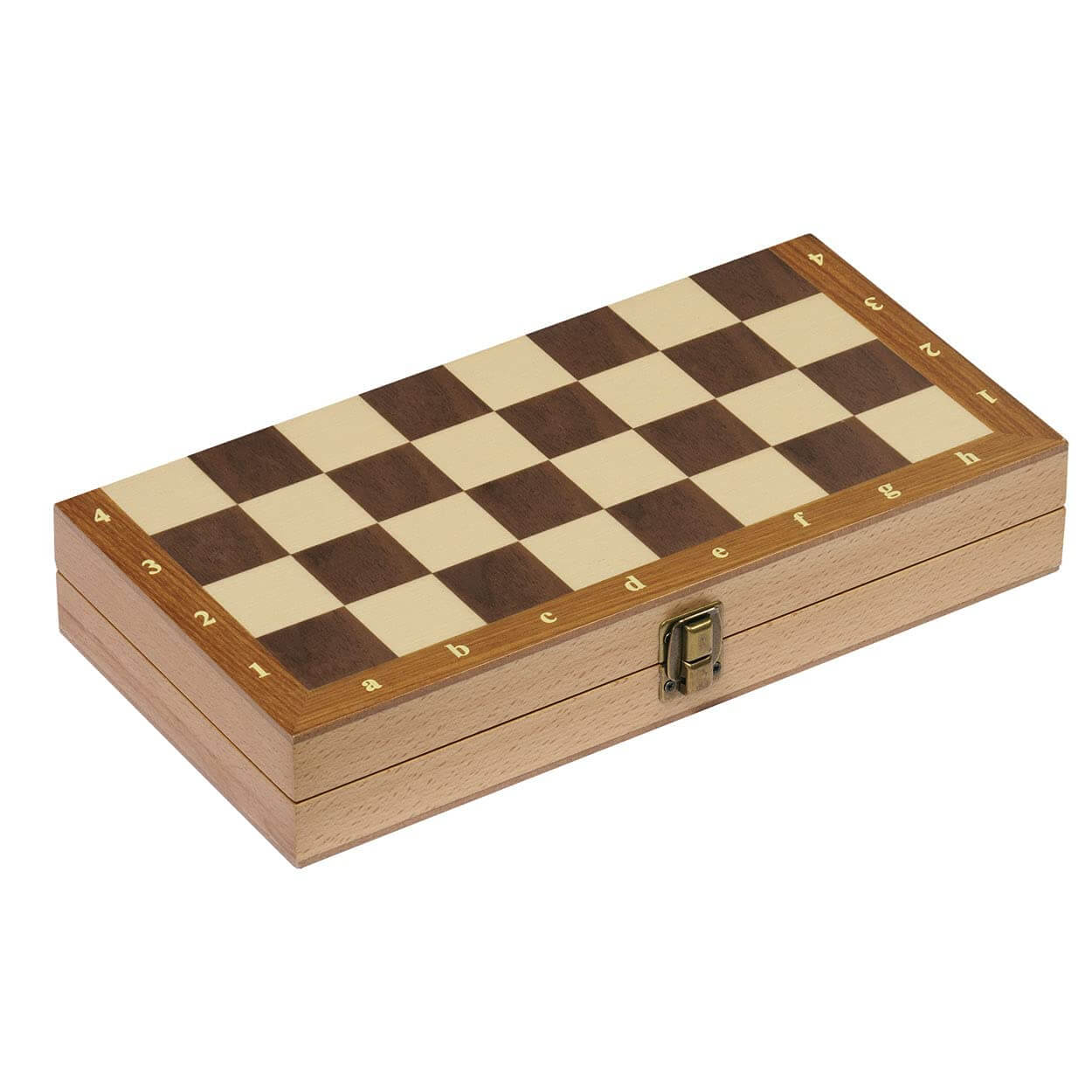 Chess Set in a Wooden Hinged Case