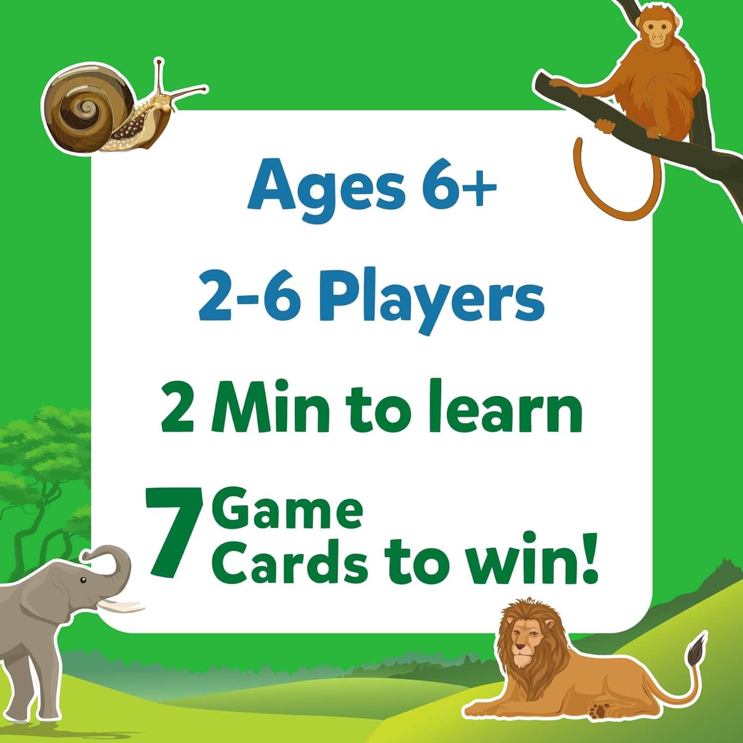 Skillmatics Card Game - Guess in 10 Animal Planet