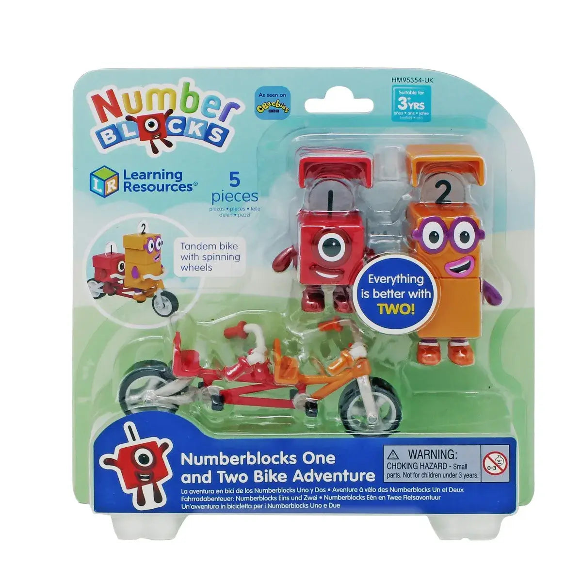 Numberblocks One and Two Bike Adventure