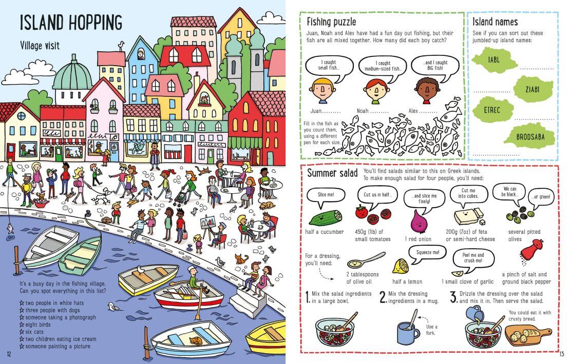 Holiday Activity Book