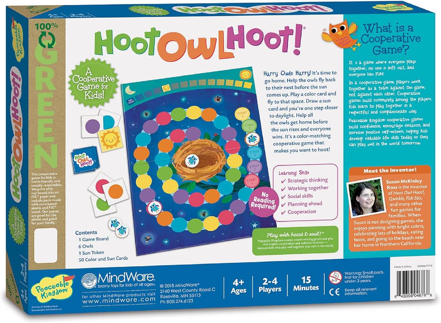 Hoot Owl Hoot Cooperative Game