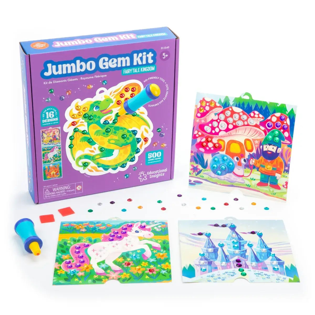 Jumbo Gem Kit Fairytale Kingdom