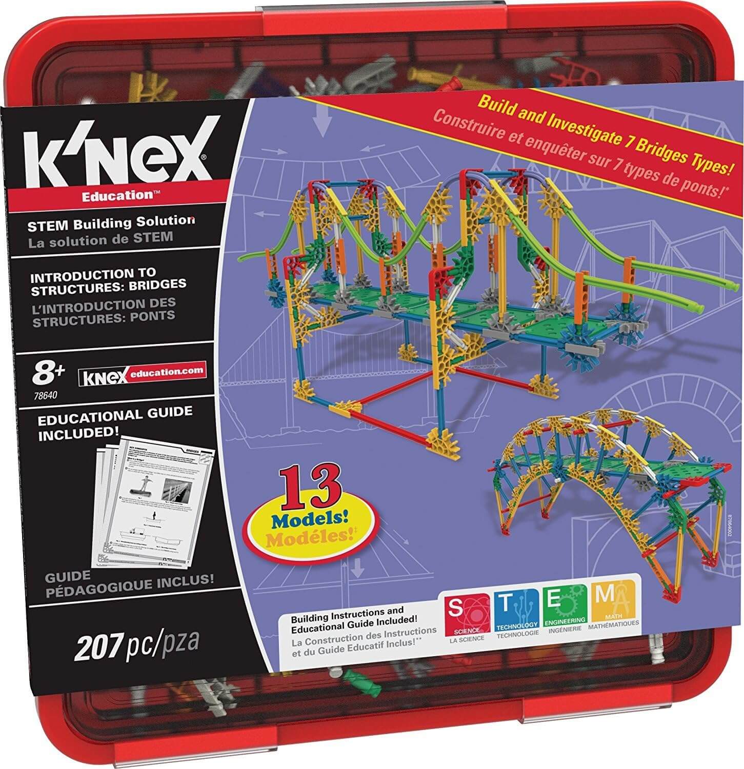 K'NEX Intro to Structures - Bridges STEM Education 78640