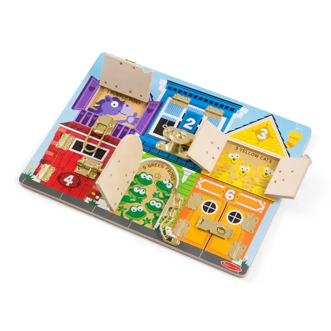 Melissa and Doug Latches Board