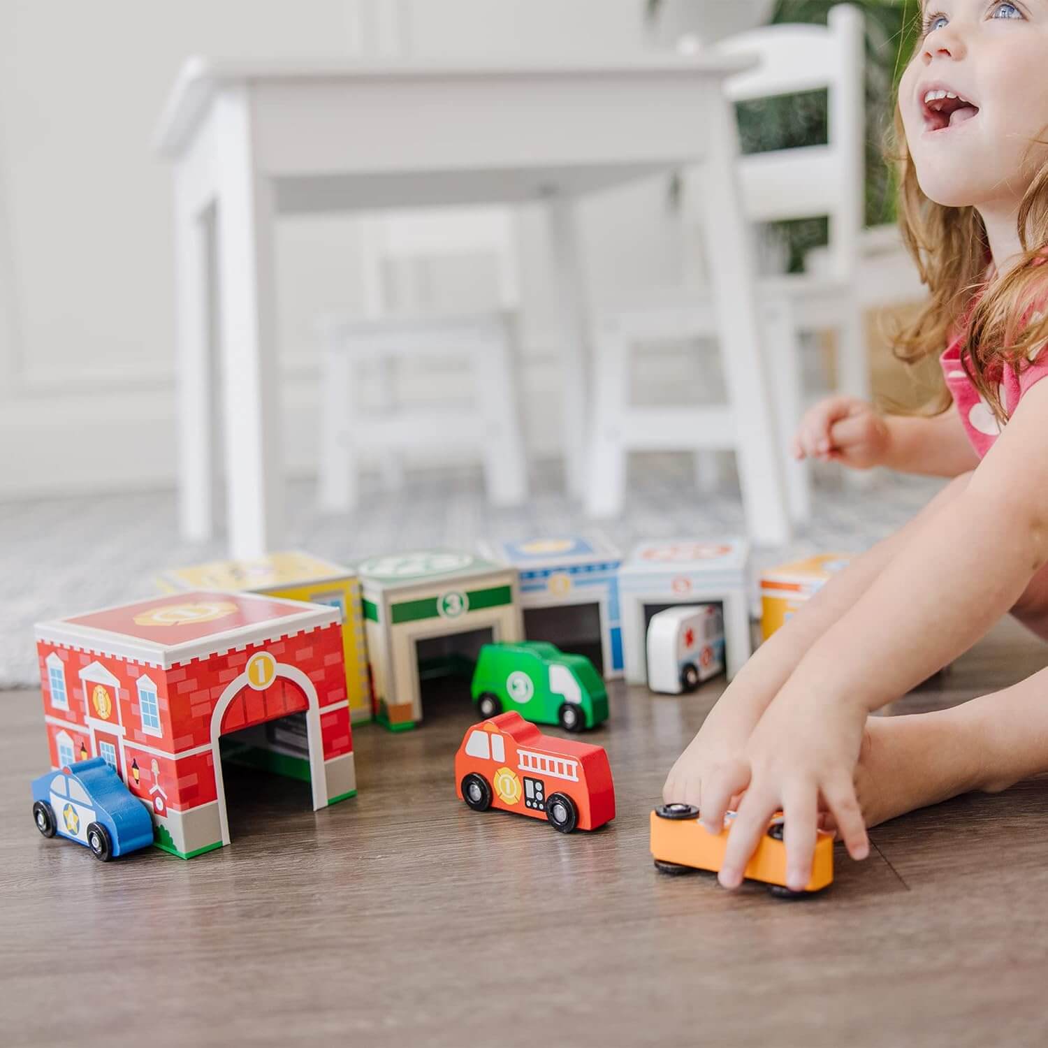 Nesting & Sorting Buildings & Vehicles Melissa & Doug