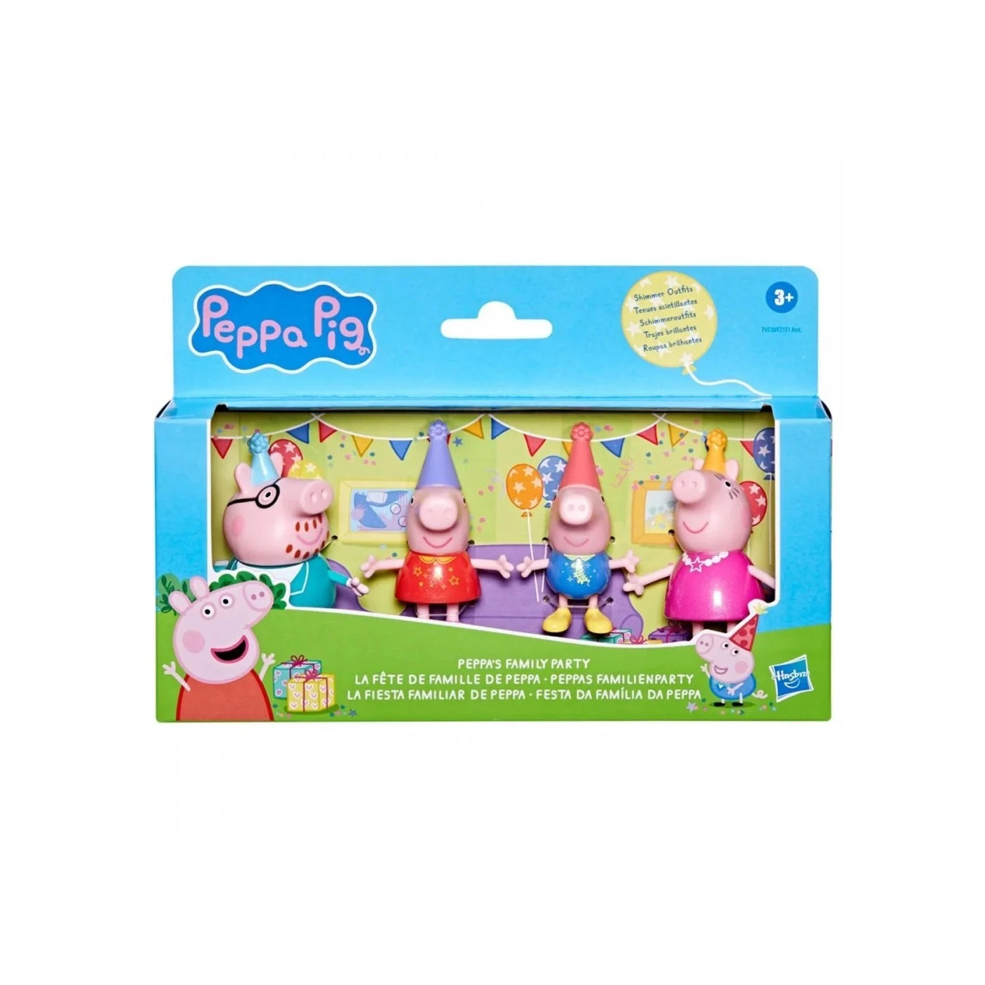 Peppa's Family Party 4 pack