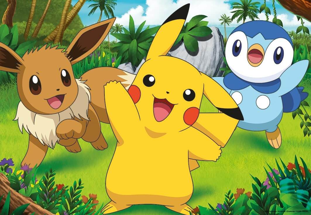 Children’s Puzzle Pokemon, 2x24pc - 24 Pieces Puzzle