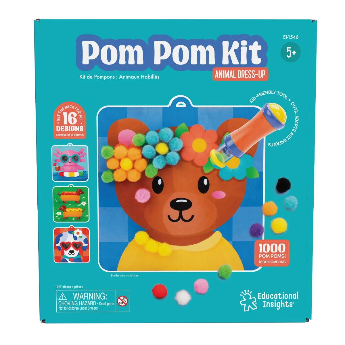 Pom Pom Kit Animal Dress-Up