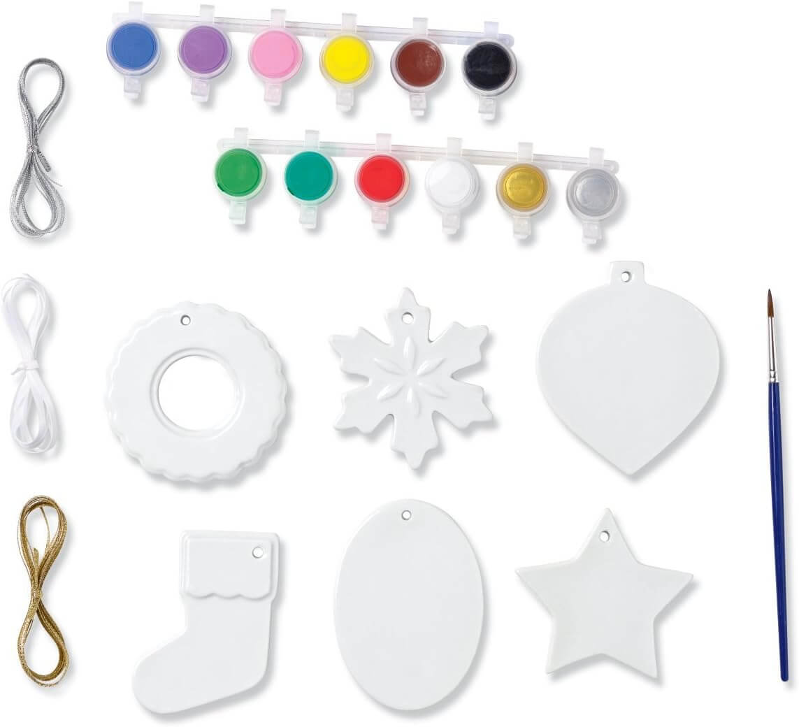 Paint Your Own Christmas Ornaments