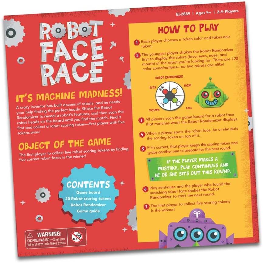 Robot Face Race