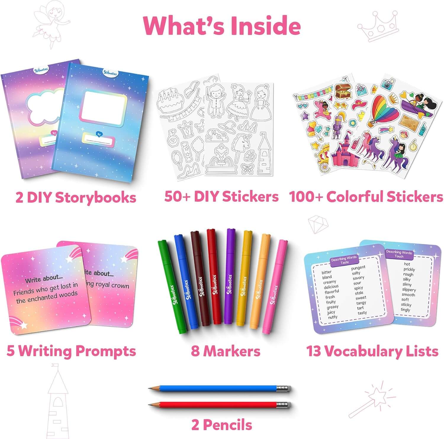 My Storybook Art Kit - Unicorns & Princesses