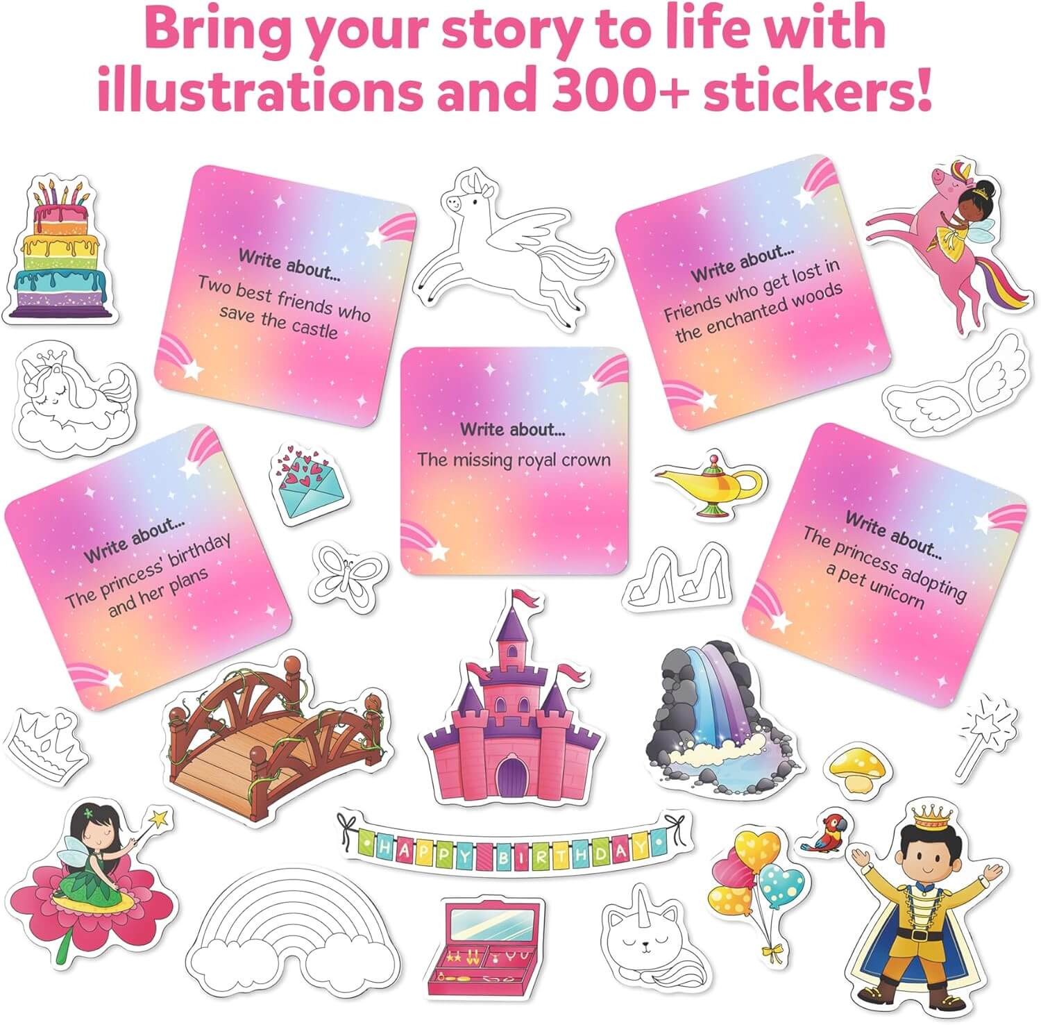 My Storybook Art Kit - Unicorns & Princesses