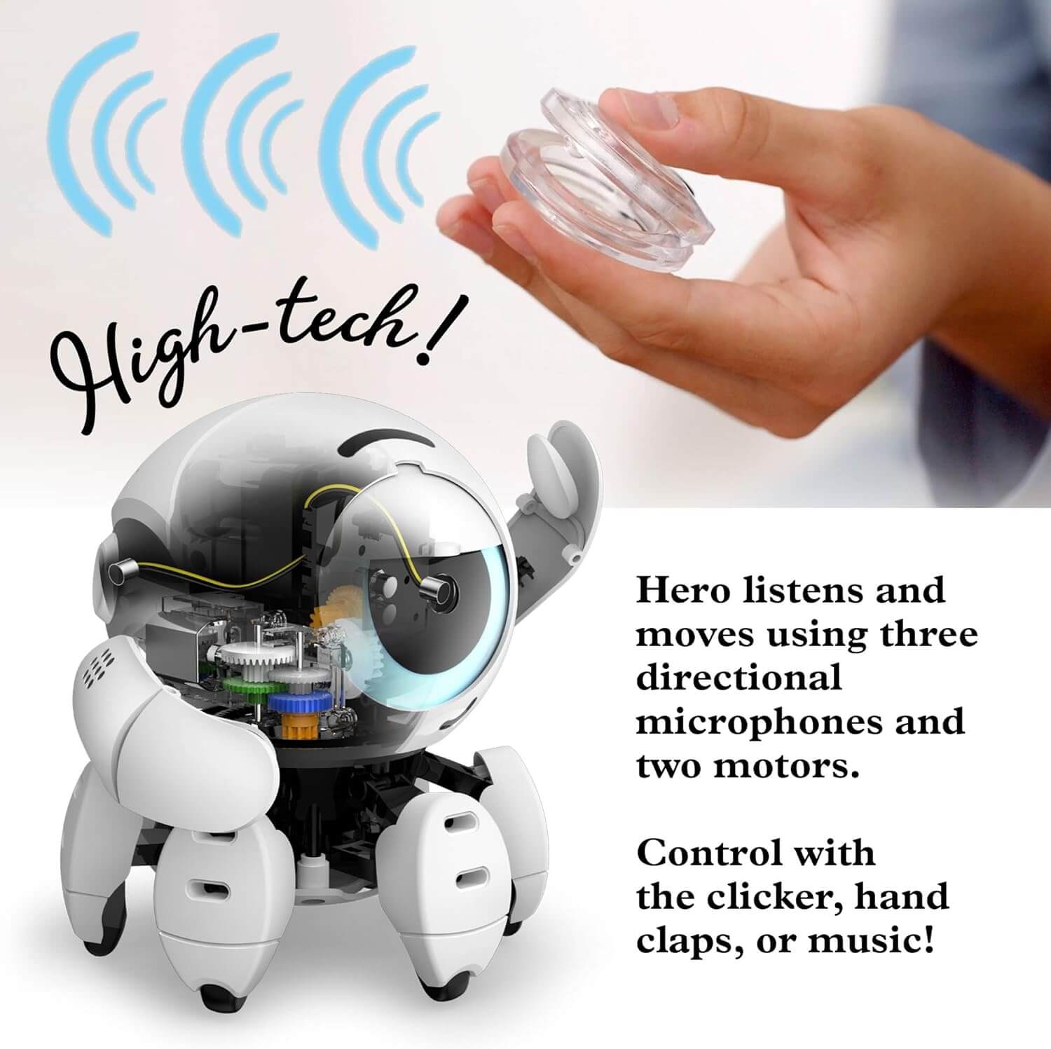 Hero: Sound Sensing Robot