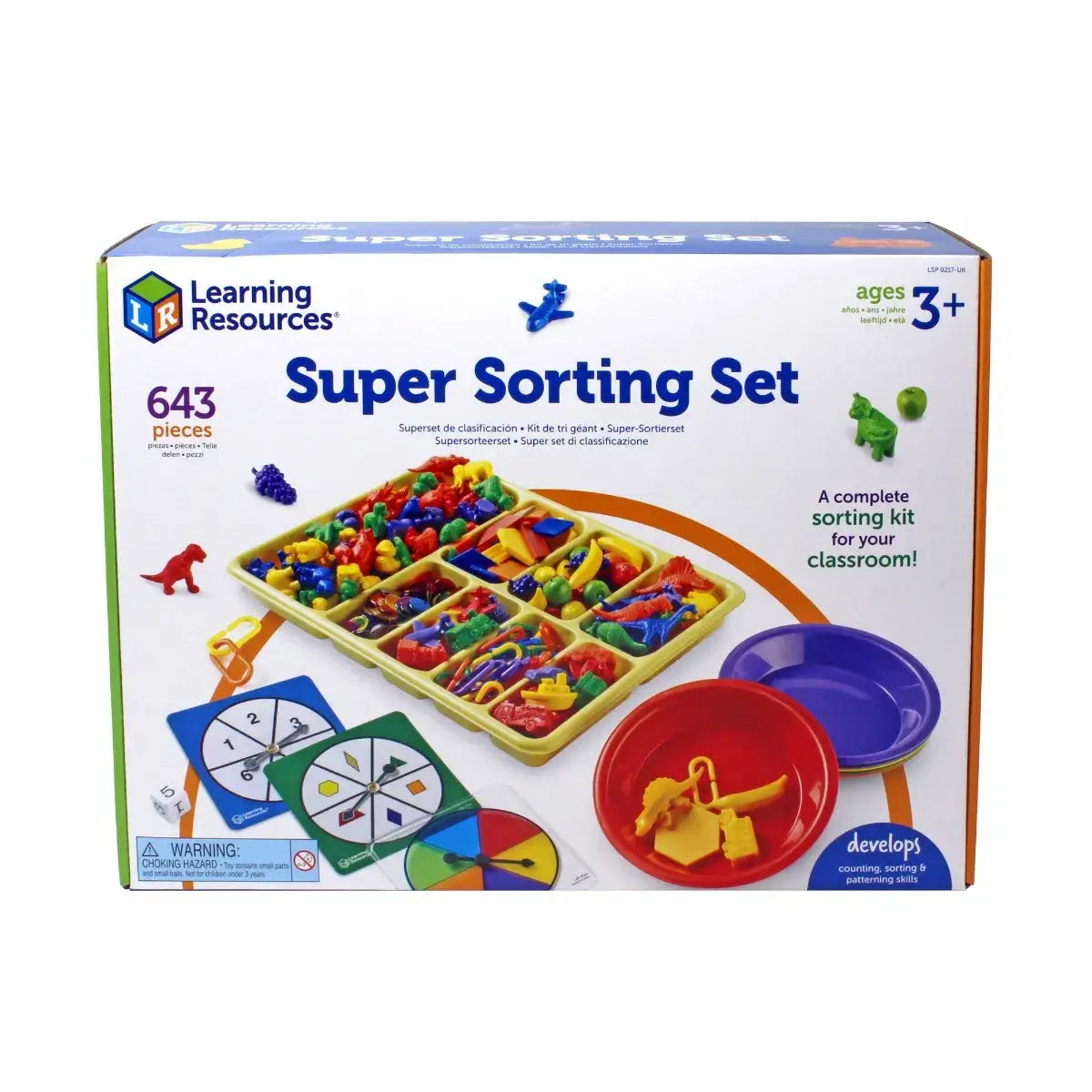 Learning Resources Super Sorting Set with Cards