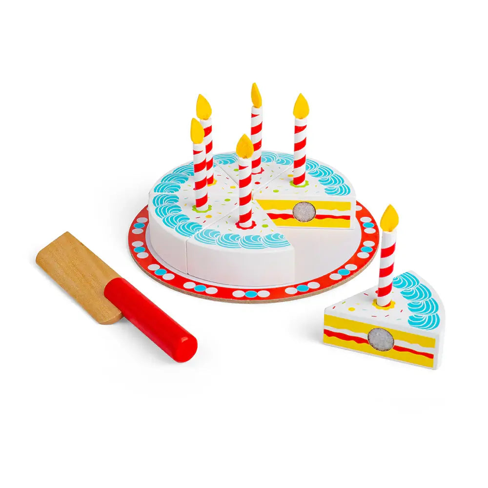 Birthday Cake Wooden Play Food