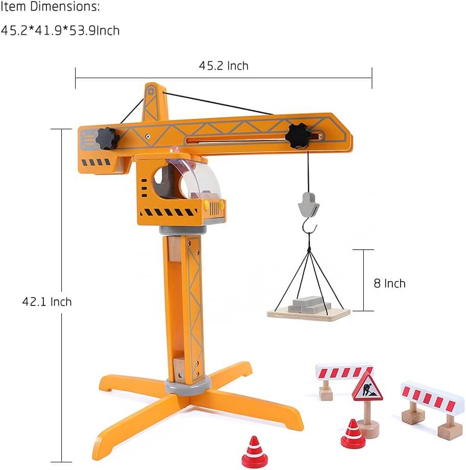 Hape Wooden Crane Lift