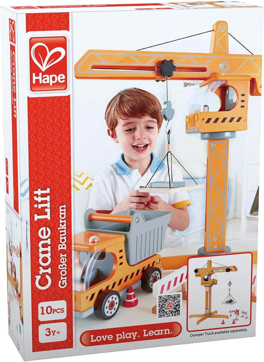 Hape Wooden Crane Lift