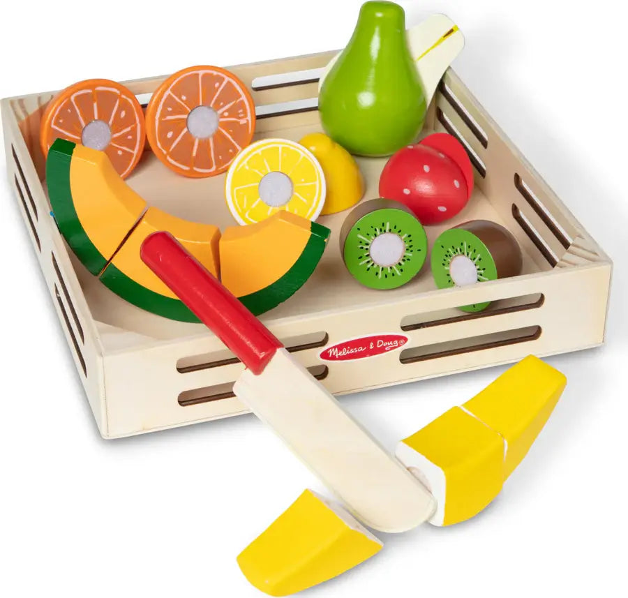 WOODEN CUTTING FRUIT MELISSA & DOUG