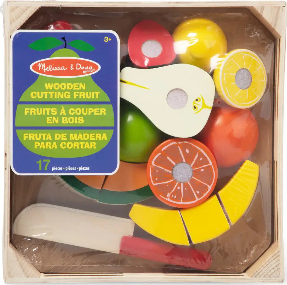 WOODEN CUTTING FRUIT MELISSA & DOUG