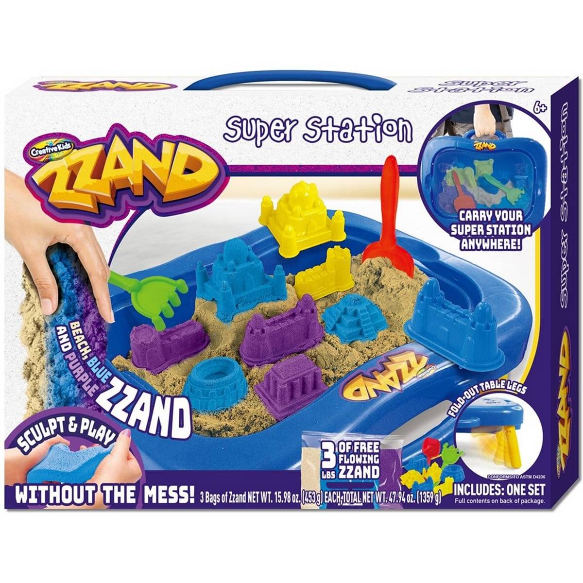 Creative Kids ZZand Super Station Sand